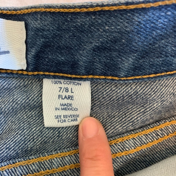 Express Bleus Flare Jeans - Picture 10 of 13